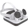 Venom Charging Dock and Rechargeable Battery Packs for Meta Quest 3 | stazione di ricarica meta quest 3, batterie ricaricabili, supporto visore, ricarica controller, led