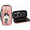 Konix Spy x Family Custodia protettiva e da trasporto per console Nintendo Switch 2 - Scomparti per accessori e giochi - Motivo Anya e Bond Forger - Rosa
