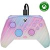 Turtle Beach Rematch Advanced Cotton Candy Controller da gaming con cavo per Xbox e PC. Con licenza per Xbox con pulsanti rimappabili, grilletti sensibili e comandi audio