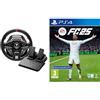 Thrustmaster T128 Volante da Corsa Force Feedback Ibrido LED Cambio Marcia Pedali Magnetici T2PM Licenza PlayStation PS5/PS4/PC + EA SPORTS FC 25 Standard Edition PS4 Italiano