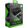 STEALTH XBOX One, Serie S, Serie X Set batteria ricaricabile doppi con cavo di ricarica intrecciato e box di ricarica - Nero