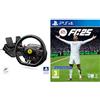Thrustmaster T98 Ferrari 296 GTB Volante da Corsa con Pedali PS5/PS4/PC Replica Ferrari Tecnologia Bungee Cord Sensori Magnetici H.E.A.R.T + EA SPORTS FC 25 Standard Edition PS4 Italiano