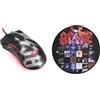 SUBSONIC Tappetino per Mouse + Mouse AC/DC