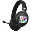 SUBSONIC - Cuffie Gaming Wireless Bluetooth Brawl Stars - Nero | Licenza Ufficiale, Wireless, Bluetooth, LED RGB, Ideale per Bambini e Ragazzi, Compatibile PC, Console, Tablet, Smartphone