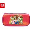 PowerA Slim Case per Nintendo Switch 2 - Mario e amici,licenza ufficiale, custodia protettiva, spazio per 10 schede di gioco, proteggi schermo imbottito, stand integrato