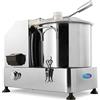 Maxima Robot da Cucina/Cutter 9L - Acciaio Inox - Macchina per biscotti Professionale - Affettatrice - 9 litri