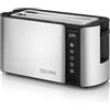 ZEEGMA Tostee Chef Easy Tostapane a 4 Fette da 1500 W | 7 Livelli, Display LED, Timer, Griglia Scaldapanini, Scongelamento, Riscaldamento, Stop, Vassoio Raccogli Briciole