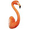 KARE Design Oggetto da Parete Flamingo Road, rosa, 72 cm | materiale robusto, dettagli fatti a mano, rilievo plastico, colori vivaci, facile da pulire, per il soggiorno