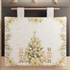 PETTI Artigiani Italiani - Copriforno Natalizio per Cucina, Copri Forno 40x50 cm, Copriforno Xmas Gold, 100% Made in Itay