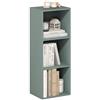 Furinno LUDER Libreria 3 Cubi, Libreria, Per Soggiorno, Camera Da Letto, Home Office, Verde Salvia