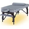 Master Massage Equipment Master Massage Montour Lettino da Massaggio, Grigio, 76 cm