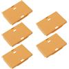 ECSiNG Custodia protettiva per batteria compatibile con Canon LP-E6 LPE6 compatibile con EOS 5D Mark II III 3 60D 7D