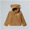 THE NORTH FACE Felpa con Cappuccio e Cerniera Integrale Campshire da Neonato - TEDDY BROWN