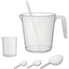 Clearwater CH0032 Set di misurazione per Trattamento Chimico Piscina e Vasca idromassaggio, Trasparente, 19,5 x 13 x 18 cm