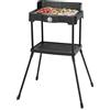 Orbegozo BCT 5500 Barbecue Elettrico, Acciaio Inossidabile, 2300 W, Griglia 36,5 x 24,5 cm, Regolatore Temperatura, Gambe Rimovibili