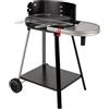 Somagic Vulcano 2000 Barbecue Carbonio, Nero