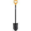 Fiskars Vanga da giardiniere Fiskars per terreni morbidi e poco sassosi, rotonda, lunghezza 116,6 cm, lama in acciaio di alta qualità/manico in plastica, nero/arancione, Solid, 11066716