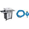 Char-Broil New Convective Series 440S Griglia Barbecue a Gas a 4 Fuochi con Fuoco Laterale & Campingaz Regolatore Di Pressione Del Gas Accessorio Per Barbecue E Grill, 15 x 25 x 5 Cm