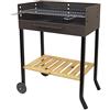 EL ZORRO IMEX EL ZORRO 71405 - Barbecue con Ruote e griglia in Ferro, 88 x 68 x 40 cm