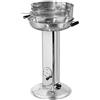 Tepro Griglia a carbone tepro griglia a colonna in acciaio inox Hartford, superficie della griglia: circa 39 cm Ø