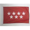 AZ FLAG Bandiera Nautica Comunità di Madrid 90x60 cm Anelli Plastica | Uso esterno e nautico bandiera nautica spagnola resistente alle intemperie con doppie cuciture e bordi rinforzati