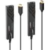 Lindy Lindy 38179 moltiplicatore AV Ricevitore AV Nero (300M FIBRE OPTIC HDMI 18G - EXTENDER) 38179