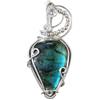 Handmade Generico Ciondolo di Pietra Naturale di Labradorite Realizzato a Mano