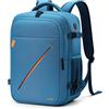 Lekesky Zaino Ryanair 40x30x20 Espandibile 24-30L da Viaggio, Blu pavone | Tasca umida e scomparto PC 15, Bagaglio a mano 40x30x20 Ryanair/EasyJet, Idrorepellente, tasche interne, per uomo e donna