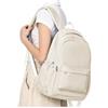 HYC00 Zaino Scuola Superiore Ragazza Leggero Zaini Scuola Media Ragazzo | Zaino Università Donna Porta PC Impermeabile Casual Zainetto Uomo School Backpack Zaini Scolastici per Viaggi Lavoro,A-Beige
