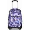 Invicta Trolley Scuola Plug, Viola, 3 in 1, Zaino Doppio Scomparto Con Carrello Sganciabile, Tasca Per PC, Tasca Per Borraccia, 34 lt, Scuola Media e Superiore, Viaggio, Zaino Ragazza