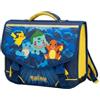 mybagstory | Cartella Pokemon | 2 scomparti | Blu 32 x 13 x 39 cm | School Team Pikachu 38 cm ideale per la scuola primaria con retro ergonomico e elementi riflettenti sicuri.
