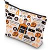 WZMPA Borsa cosmetica Lando Racing Lando Fans Regali Ok What Damage Do You Have Talent Lando Zipper Pouch Bag Racing Merchandise, 4 Talen, Vestibilità