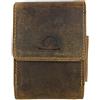 Greenburry Portasigarette vintage in pelle 7,5 cm