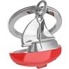 Metalmorphose O meta[l]morphose METALMORPHOSE - Portachiavi Barca/Barca a vela rossa MTM052, Rosso, 32, Contemporaneo, Rosso, 32, Contemporaneo