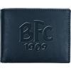 CALCIOGADGETS Portafoglio Bologna Ufficiale in Vera Pelle Borsellino Portacarte Originale Enzo Castellano PTFBO801