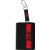 CALCIOGADGETS Portafoglio MILAN Ufficiale | Borsellino a Strappo Milan per Tifosi con Gancio Portachiavi PTFMIGI1124