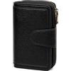 SENDEFN Portafoglio Donna Piccolo, Portacarte con Zip Donna | Portamonete Donna RFID con Cerniera Tasca Moneta, Portacarte con Più Slot per Carte, per Lavoro, Shopping, Viaggio