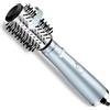 BaByliss Hydro Fusion Spazzola Rotante ad Aria Calda, Cilindro in Ceramica da 50 mm, Tecnologia Ionica Anti-Crespo, Styling Multidirezionale, 2 Temperature, Aria Fredda, AS773E
