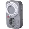 Brennenstuhl 1506590, Timer countdown meccanico MC 120, Grigio