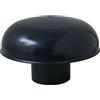 First Plast CDV63A Cappello di Ventilazione Testa Esalatore, senza rete, Ardesia, diametro interno 63 mm