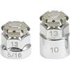 KS Tools 503.4294 Serie di Adattatori Portainserti Gearplus, 2 Pezzi, 5/16-10 mm