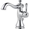 Delta Faucet 597lf-mpu Cassidy Single hole-4-inch Single Handle Plate/Metal pop-up, cromato