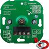 Ehmann 4600x0300 Dimmer da Incasso, Sezione di Fase, 230 V, 50 Hz, Potenza: LED 3-50 W, 15-150 W/VA, con Adattatore per Programmatore di Interruttore