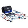 BGS 3349 - Assortimento di attrezzi per sanitari, 101 pezzi, valigetta | Quadrato interno 12,5 mm (1/2), cricchetto reversibile, inserti per chiavi a bussola, pinze, punte con sistema di guida a