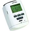 VEMER VE741500 THERMOPRO RF - Valvola Termostatica per Termosifoni, Cronotermostato a Radiofrequenza per Radiatori con Programmazione Settimanale, Alimentazione a Batteria, Bianco