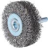 KS Tools 340.0034 Spazzola a Disco in Filo D'Acciaio Inox 0, 3 mm, Diametro 50 mm
