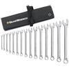 GEARWRENCH 81918, Set di chiavi combinate lunghe 12 punte con rullo portautensili, SAE