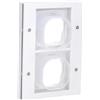 Gira 021266, Mascherina per prese, 2 moduli TX_44
