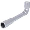 KS Tools 517.0412 Ultimateplus Chiave a Tubo Doppia con Foro Passante, 12 mm