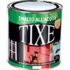 TIXE Smalto all'Acqua per Legno e Metallo, Bianco Lucido 500 ml | Vernice all'Acqua Pronto all'Uso, Resistente Copertura Lucida o Opaca | Made in Italy